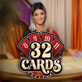 32 Cards by Ezugi, showcased at slotrizee.de – game logo