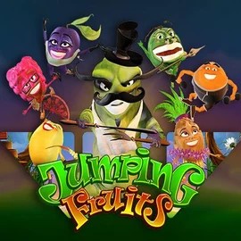 Jumping Fruits logo by Wazdan Slotrize Casino