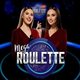 Official Live Casino logo: Mega Roulette by Pragmatic Play at Slotrize Casino