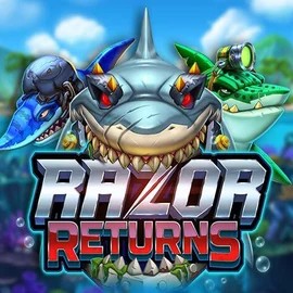 Razor Returns logo by Push Gaming at Slotrize Casino