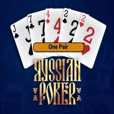 Russian Poker casino game by OneTouch Games – featured logo at Slotrize Casino