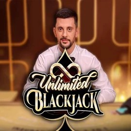Unlimited Blackjack game by Ezugi – logo hosted on Slotrize Casino