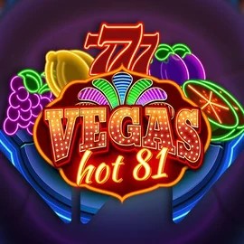 Vegas Hot 81 logo by Wazdan at Slotrize Casino